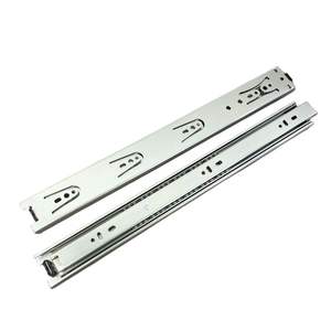 Precise 304 Stainless Steel Three-Section Sliding <b>Drawer</b> Guide Thickened Damping & Quiet Cushioning for Kitchen & Gym Use - Product Image 1