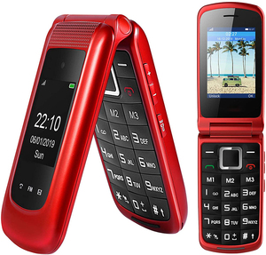 Téléphone portable à double écran 380d 2,4 pouces et 1,77 pouces, gros boutons, SOS, 4G, téléphone à clapet 4G - Product Image 4