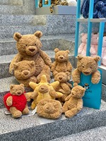 Peluche Ours de Barcelone JC Cute 28-56cm, ours en peluche pour enfants, personnage d'anime