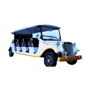 Design unico elettrico classico vecchio auto Vintage Mini Bus turistico Mini auto d'epoca