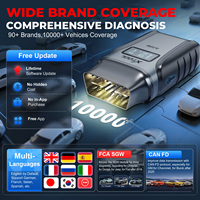 Herramienta de Diagnóstico Automotriz OBD2 XTOOL Anyscan A30M, Escáner de Sistema Completo Android/IOS con Lector de Códigos de Control Bidireccional BT/Wifi