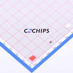 1N4448TR ไดโอดสวิตชิ่งไดโอดแบบ DO-35ใหม่ของแท้ชิปชิ้นส่วนอิเล็กทรอนิกส์ - Product Image 1