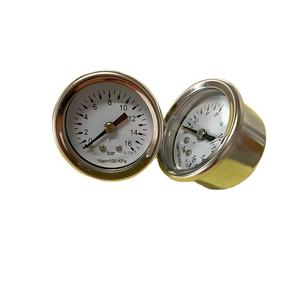 <span class=keywords><strong>40mm</strong></span> 16bar/232psi 공기 압력 게이지 - 스틸 케이스, 후면 장착형 1/4" BSP 나사 - Product Image 1