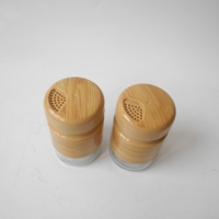 Support de rangement pour épices jaunes en bambou écologique avec couvercles en plastique, 4 shakers à assaisonnements, 6 distributeurs d'huile et de vinaigre, 2 distributeurs de savon liquide pour les mains