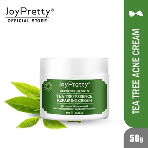 Etiqueta privada Cuidado de la piel facial Aceite de árbol de té orgánico natural Acné Espinillas Removedor de manchas oscuras Crema facial reparadora - Product Image 6