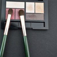 Set kuas rias 8/12 potong kualitas tinggi untuk pemula Set lengkap baru alat kecantikan gagang kayu lembut