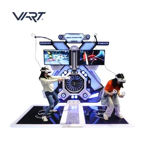 VIVE Virtual Reality VR Standing Simulator Mesin Game 9D dengan Boxing & Beat Game War Walking Virtual Reality Shooting