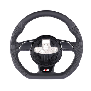 Pour Audi R8 carbone fond plat volant mise à niveau volant adapté pour Audi TT TTS TTRS R8 V8 <span class=keywords><strong>V10</strong></span> 2008-2019 - Product Image 1