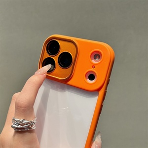 เคสโทรศัพท์ใสหรูหราสำหรับ iPhone 17 16 15 14 13 Pro Max Plus 17Pro  วัสดุอะคริลิค PC แข็ง ป้องกันแรงกระแทก สำหรับ iPhone 17Air - Product Image 4