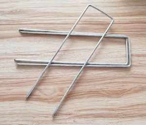 Vente directe de clous de <span class=keywords><strong>gazon</strong></span> galvanisés Piquets en forme de U Agrafe de <span class=keywords><strong>gazon</strong></span> en longueurs 4 ''à 12'' - Product Image 6