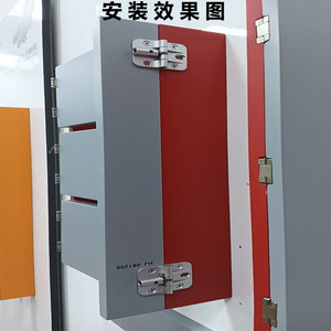 บานพับเฟอร์นิเจอร์ 2.5 มม. โลหะผสมสังกะสี แบบฝัง ประตูพับ ดีไซน์ทันสมัย - Product Image 1