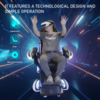 Simulateur de réalité virtuelle YHY : Plateforme de jeu ultime avec chaise de simulation, machine de tir VR