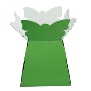 Hoa độc đáo bao bì giấy Hộp Quà Tặng Hoa bán hoa Bó Hoa lưu trữ các tông sóng sống bình hộp Anh hoa hộp giấy - Product Image 3