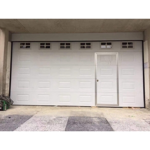 Phong Cách Hiện Đại Thông Minh Điện Cửa Nhà Để Xe Điều Khiển Từ Xa Cách Điện Thép Cắt Bảng Điều Chỉnh Màu Thép Cách Điện Cửa Cửa Nhà Để Xe - Product Image 2