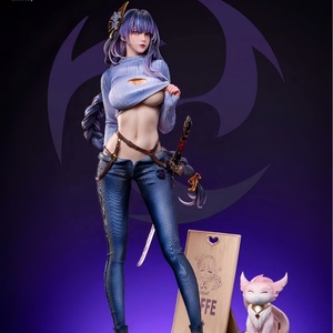 Figura Coleccionable de Resina PVC de Alta Calidad, Pintada a Mano, FA <span class=keywords><strong>Raiden</strong></span> <span class=keywords><strong>Shogun</strong></span> con Traje de Baño, <span class=keywords><strong>Yae</strong></span> <span class=keywords><strong>Miko</strong></span>, Edición Limitada, Modelo GK - Product Image 1
