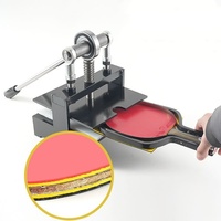 Machine professionnelle de découpe de caoutchouc pour raquettes de tennis de table