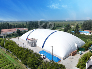 Hot Sale Indoor Geodesic <strong>Glamping</strong> Dome Igloo Waterproof PVDF Cover Air Supported Inflatable <strong>Bubble</strong> House Sports Air Domes <strong>Tents</strong> - Product Image 5