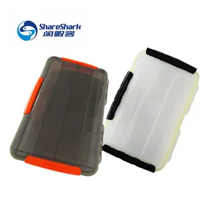 Plastic storage box with removable partition Waterproof Portable fishing lures Accessories Set Functional Fishing Tackle Boxes