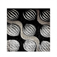 Tapis Adiva Gaziantep – Ensemble de tapis modernes en polyester à poils longs, fabriqués à la machine, résistants aux taches, motif puzzle, en jute, à prix abordable