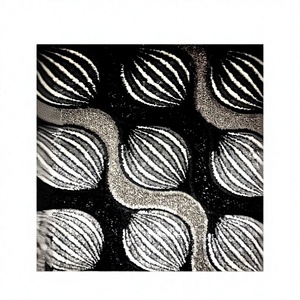 Alfombras Adiva Gaziantep, económicas, modernas, de felpa, hechas a máquina, de poliéster, resistentes a las manchas, con diseño de rompecabezas, de pelo largo, de yute, en conjuntos. - Product Image 1