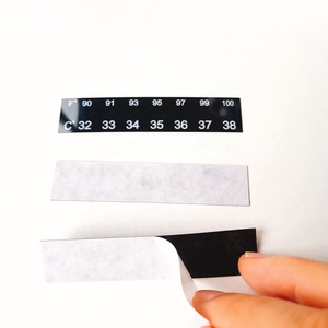 32-38C 90-100F Chất Lượng Cao Lcd Nhiệt Độ Tester Tinh Thể Lỏng Thermochromic Nhiệt Kế Dải Với Chất Kết Dính Nhãn Dán - Product Image 3