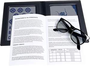 Test muayene kitabı kelebek grafik rastgele nokta ile stereoskopik görüş optik aletler için - Product Image 4