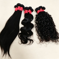 Promotion 6$ Letsfly Cheveux Raides 9A Extension de Cheveux Humains Brésiliens Body Wave Double Trame Fournisseur de Cheveux 20 pièces