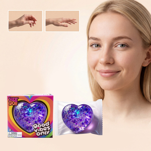 2026 New Arrivals <b>Heart</b> <b>Shaped</b> Sensory Fidget Toys TPR Squeeze Toys Valentines Slow Rise Stress Relief Mochi Squishy Toy - Product Image 2