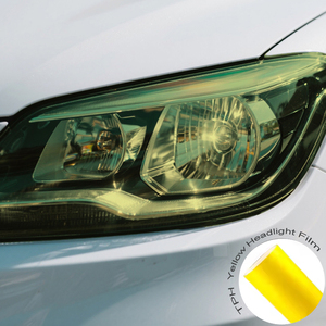 Película Protectora para Automóviles de 30 cm x 10 m, Película Protectora para Faros Delanteros y Traseros con Luz LED, Película Protectora Autocurable Gris TPH - Product Image 3