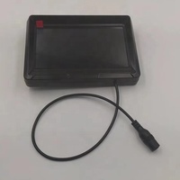 Kit de caméra de recul de véhicule sans fil de 5 pouces double moniteur avec petit système de caméras de recul de voiture HD caméras de recul de voiture
