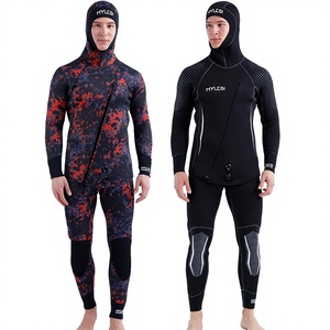 Traje de Buceo para Hombre, PVC de 5mm, Forro de Lana, para Pesca y Entrenamiento en Aguas Frías y Cálidas en Alta <span class=keywords><strong>Mar</strong></span> - Product Image 1