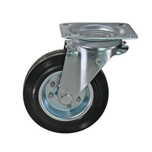 3/4/5/6/8/10/12 Zoll nicht drehbare Hochleistungs-Schwerkraft-Lenk rollen Werkzeugwagen-Lenkrad für Material transport - Product Image 2