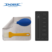 DOBE Vente en gros d'accessoires PS5, kit anti-poussière en silicone 12 pièces, housse de protection anti-poussière pour P-5/P-5 Slim/P-5 Pro