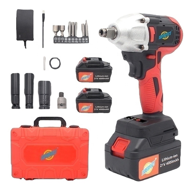 New Arrival 18v Power Impact Wrench Cordless Battery and Charger