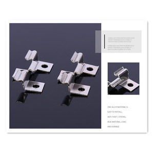 Factory Direct Wholesale Price Hardware Hidden Fastener System Spacer Fixing Wpc <strong>Decking</strong> With Steel <strong>Insert</strong> Starter Clip - Product Image 6