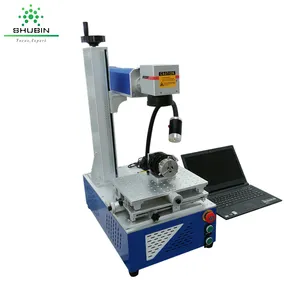 Fiber laser marking machine 30W laser engraver laser cutter for stainless steel metal materials computer rotary optional