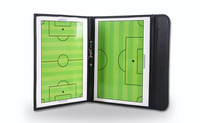 Tableau d'entraînement de football pliable FDFIT avec logo personnalisable, vente en gros, kit de tableau tactique de football magnétique avec marqueur effaçable à sec