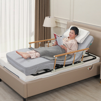 Support de dossier en tissu pour personnes âgées, base de lit réglable avec commande filaire