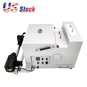 Stock US CALCA 13,4 pouces (340mm) Blanc Automatique TPU Adhésif DTF Poudre Shaker et Sécheur Unité Directement à Film Machine En Gros - Product Image 1