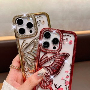 Custodia per telefono con giardino segreto a farfalla per Apple 16 nuovo Design con lenti da trapano per cellulare - Product Image 5