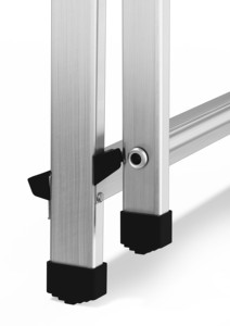 Échelle pliante droite personnalisable en aluminium moderne Scalamia ALL188, hauteur extensible 12,5 pieds, capacité de charge 125 kg, 8 marches, manuelle - Product Image 5
