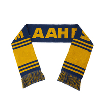 Benutzer definierte kostenlose Probe Winter gestrickt Acryl Jacquard Fußballfans Fußballs chal