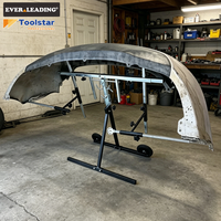 AU7026 Deluxe Rotating Panel Support Farb ständer für Türen Kotflügel Heckklappen Motorhauben Flügel Karosserie reparatur ausrüstung