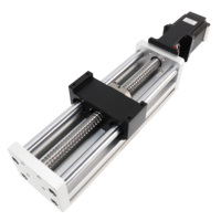 Vis à billes Hanpose HPA90 Rail de guidage à glissière Module de mouvement 300 mm Moteur pas à pas Nema 23 Kit de routeur pour fraiseuse CNC