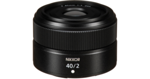 Objectif à grande ouverture NIKKOR Z 40mm F/2 pour appareils photo hybrides (compatible APS-C) |   Fabriqué en Chine Grande ouverture Capt - Product Image 2