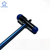 Dental Medical Diagnostic Hammer Class Instrument for Knee Palpatory Percussion Reflex Testing Manual Steel Hammer
