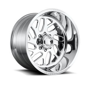 Rines de Camioneta Monobloque de Aleación de Aluminio Forjado Pulido de 20-26 Pulgadas, 6/8 Birlos, 6x120/6x139.7/8x165.1, Acabado Plateado, Seep Mega para - Product Image 1