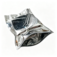 Enveloppe isotherme 3D refermable, gain de place, isolation réfléchissante en PU, feuille d'aluminium pour la livraison d'échantillons biologiques, conforme TUV REACH