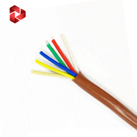 Cable de Termostato de Cobre Sólido de Calibre 18, 6 Núcleos, Cable LVT para Sistemas HVAC