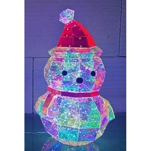 SNOWMAN 100 LED BLANCO FRÍO 18X17 H. 32CM - Product Image 1